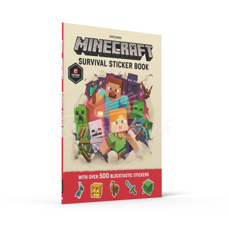 Книга Minecraft Survival Sticker Book изображение 4