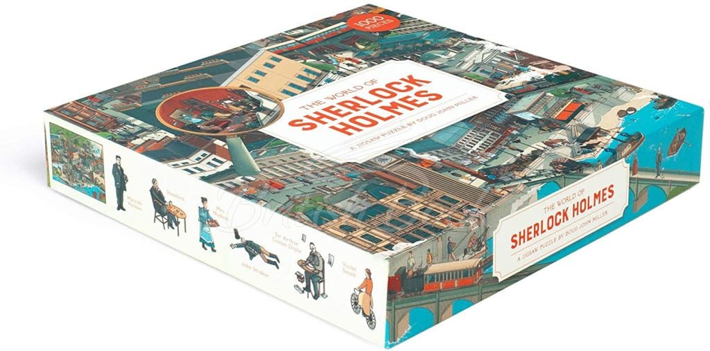 Пазл The World of Sherlock Holmes: A Jigsaw Puzzle зображення 1