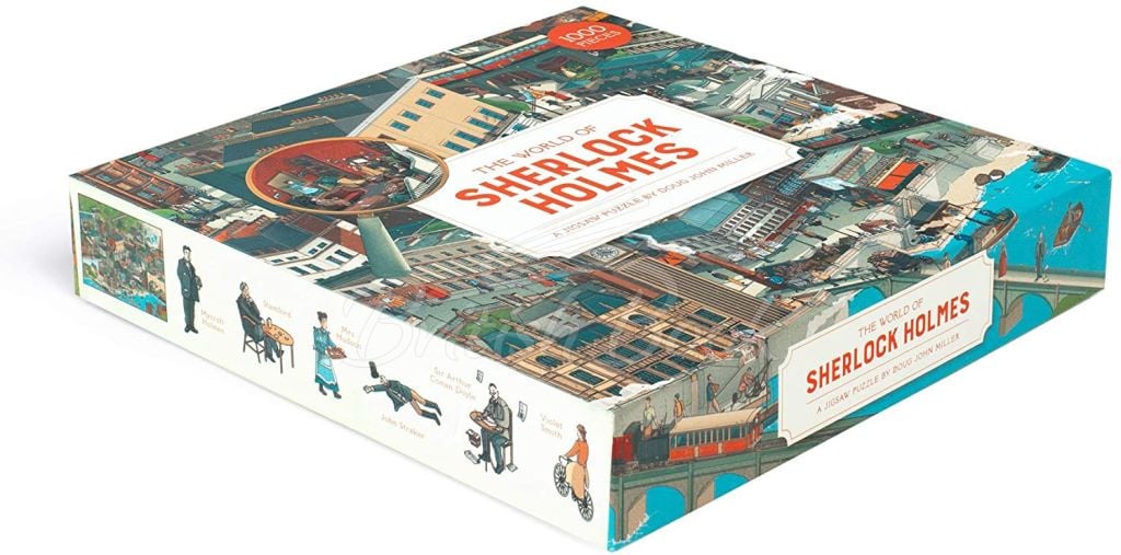 Пазл The World of Sherlock Holmes: A Jigsaw Puzzle зображення 2