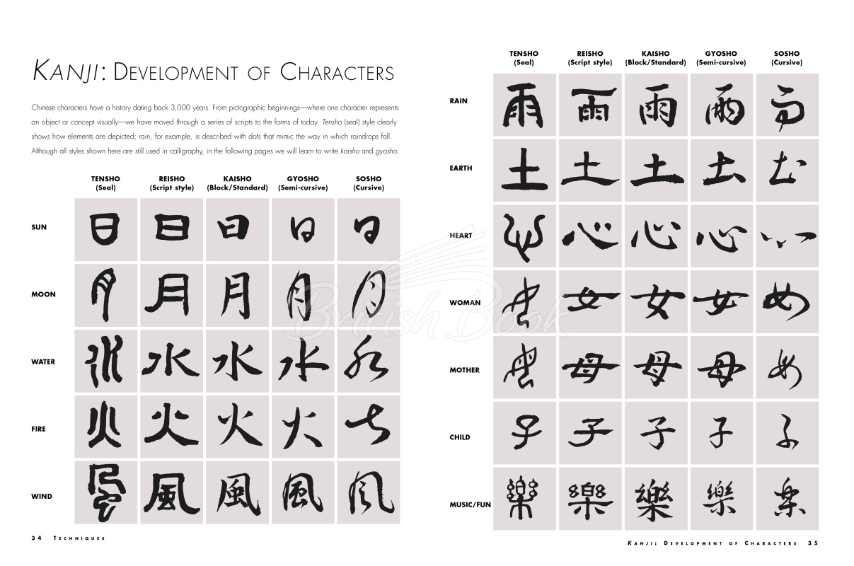 Книга The Simple Art of Japanese Calligraphy зображення 4