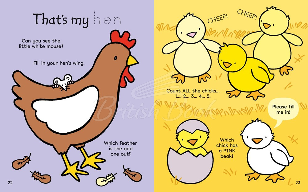 Книга That's Not My... Farm Activity Book зображення 3