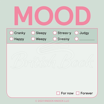 Клейкий папір для нотаток Mood Sticky Note (Pastel Version) зображення