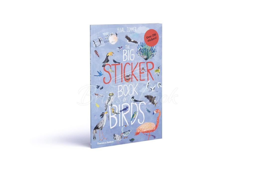 Книга The Big Sticker Book of Birds зображення 1