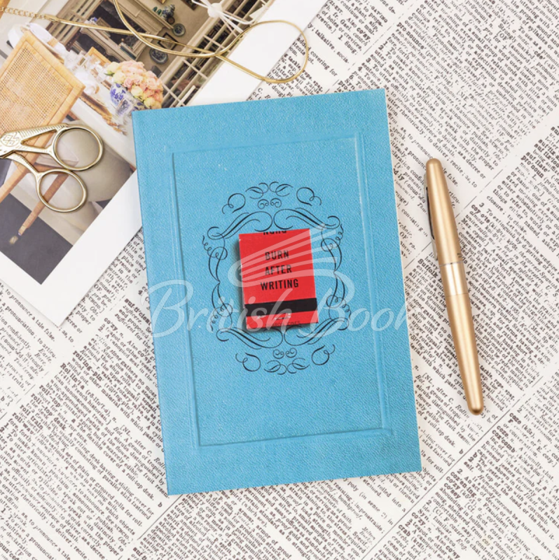 Щоденник Burn After Writing (Blue) зображення 1