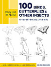 Draw Like an Artist: 100 Birds, Butterflies & Other Insects