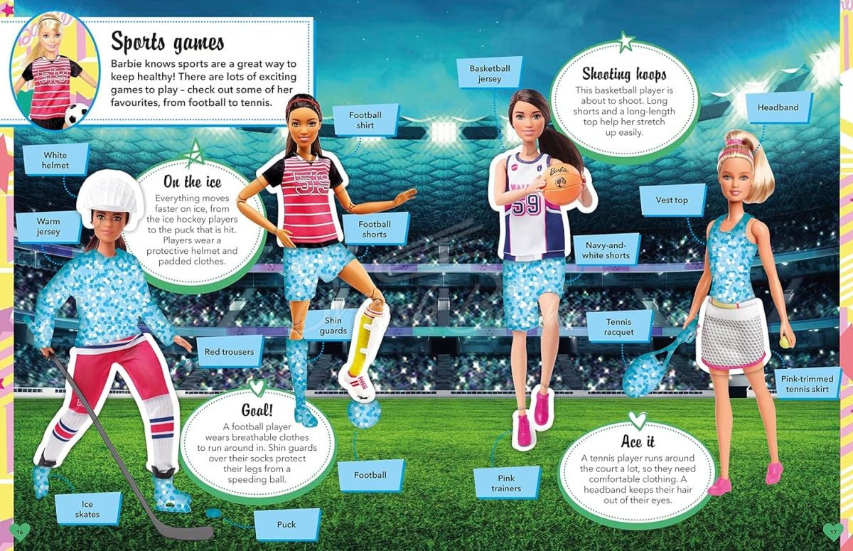 Книга Barbie Dress Up Ultimate Sticker Collection изображение 5