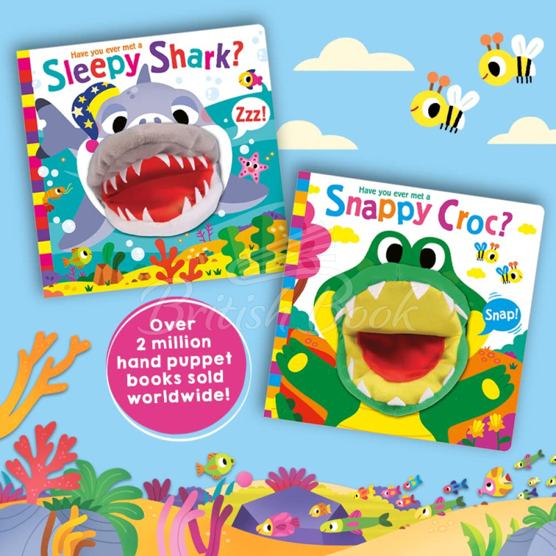 Книга Have You Ever Met a Sleepy Shark? (Hand Puppet Pals) зображення 4