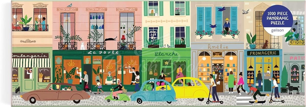 Пазл Parisian Life 1000 Piece Panoramic Puzzle изображение 4