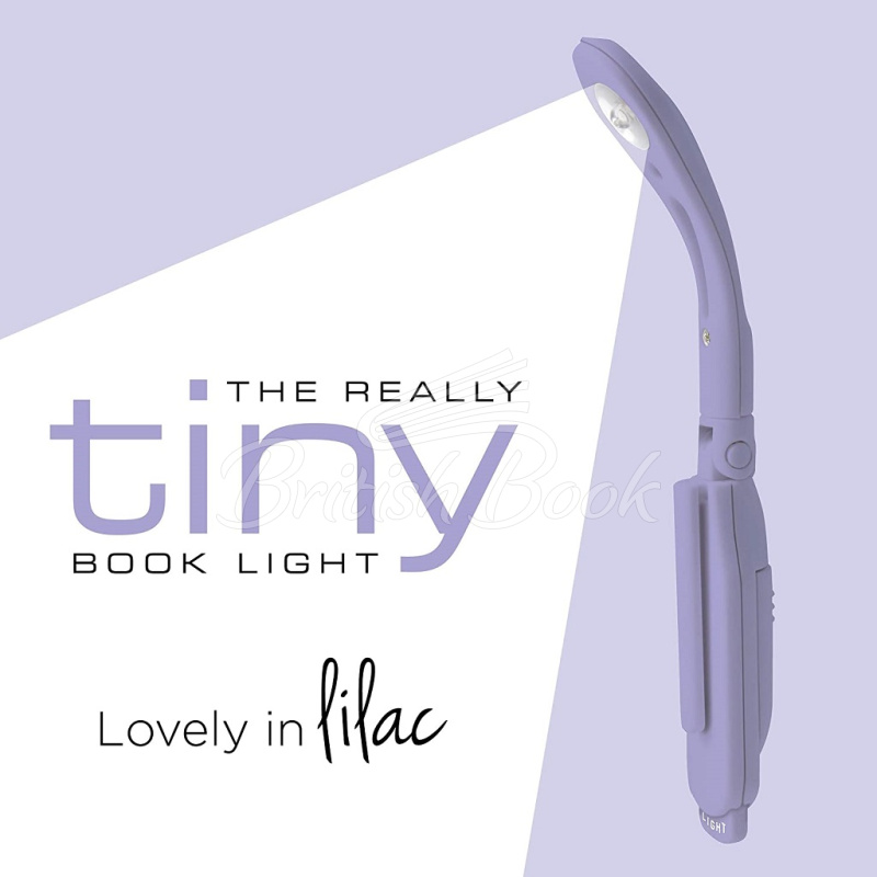 Фонарик для книг The Really Tiny Book Light Lilac изображение 1