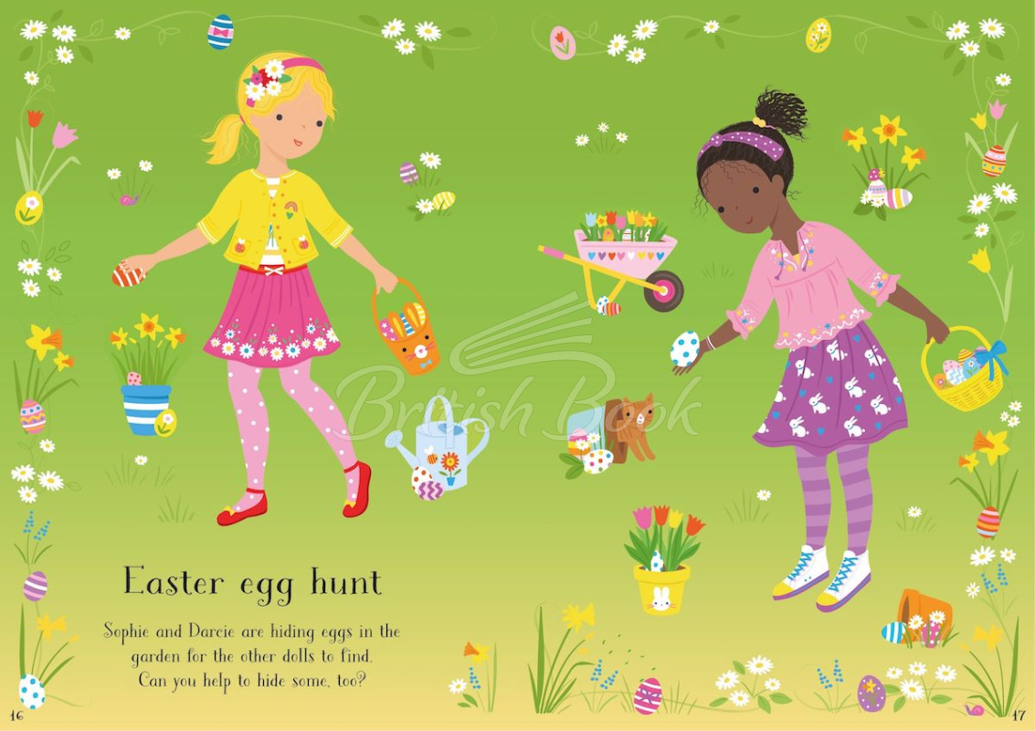 Книга Little Sticker Dolly Dressing: Easter изображение 6