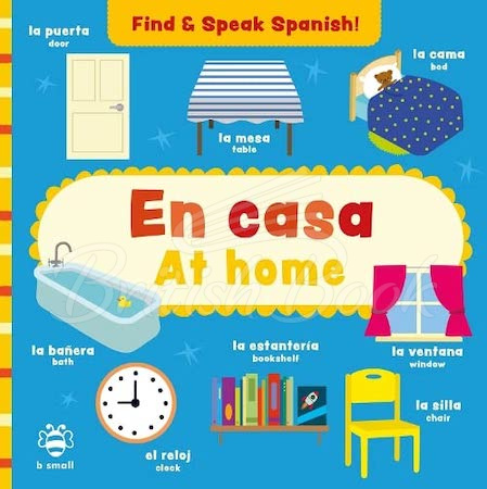 Книга Find and Speak Spanish! En casa – At Home изображение