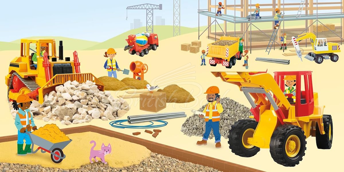 Книга Lift and Look: Diggers зображення 3