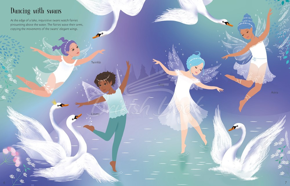 Книга Sticker Dolly Dressing: Ballet Fairies зображення 3