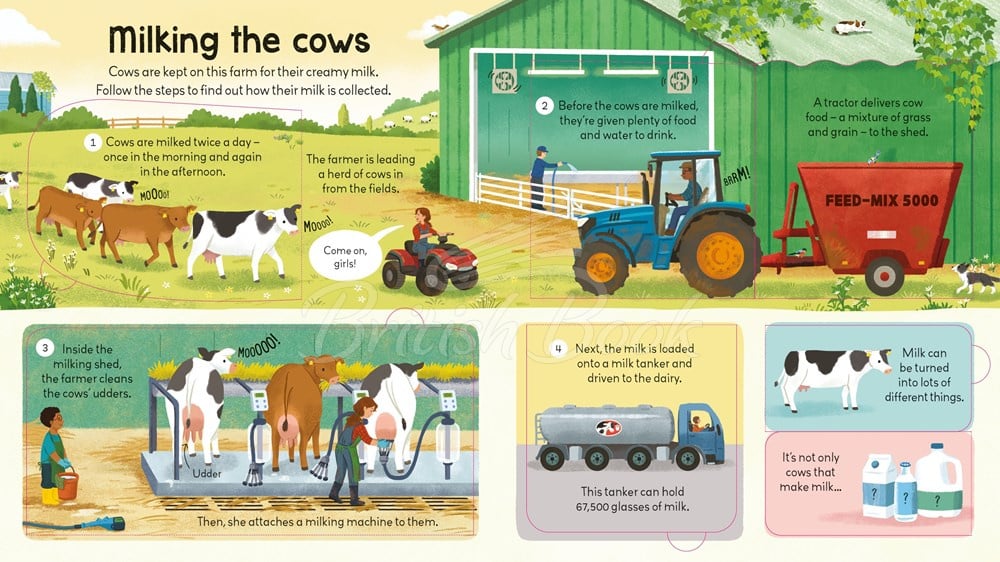 Книга Look inside a Farm зображення 3