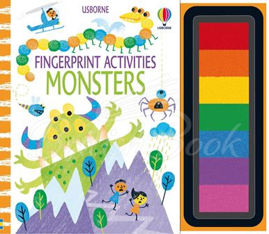 Книга Fingerprint Activities: Monsters зображення
