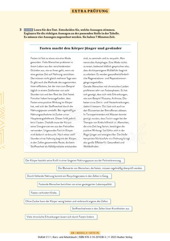 Учебник и рабочая тетрадь Vielfalt C1.1 Kursbuch und Arbeitsbuch zum Interaktive Version изображение 21