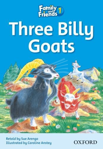 Книга для читання Family and Friends 1 Reader B The Three Billy Goats зображення