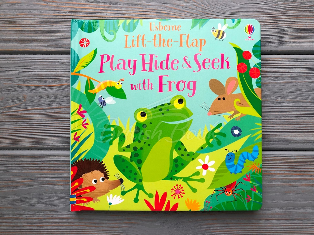 Книга Lift-the-Flap Play Hide and Seek with Frog зображення 1