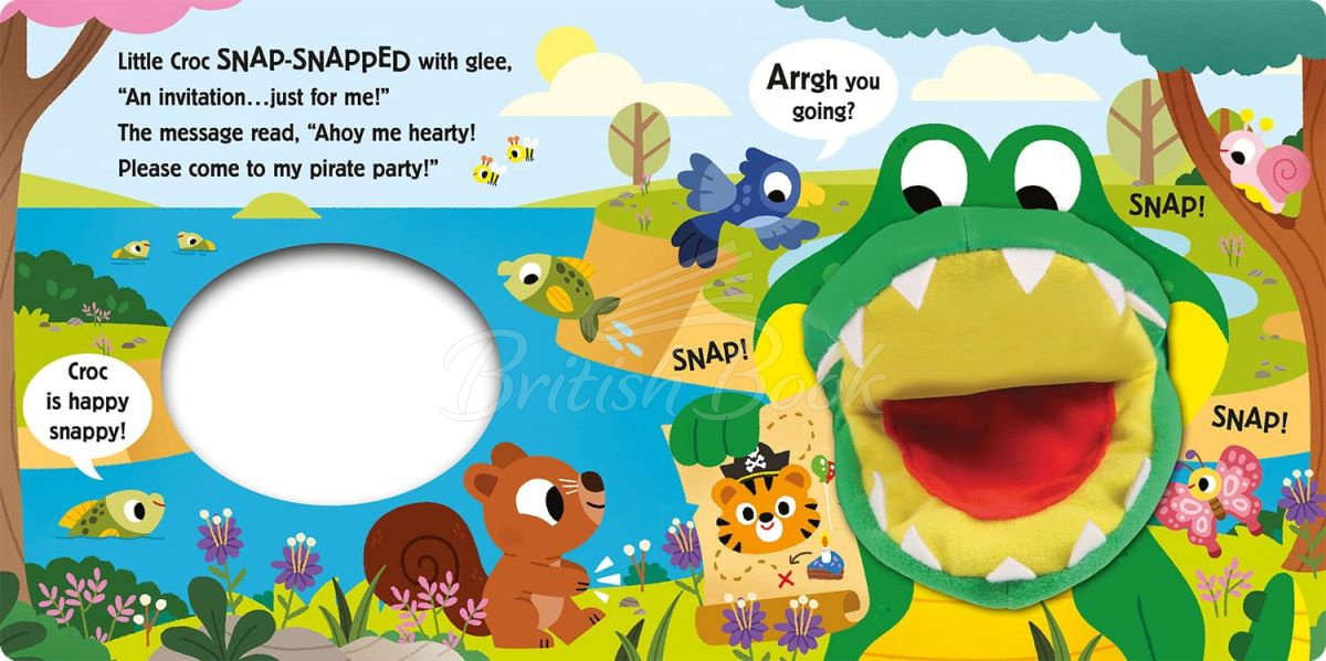 Книга Have You Ever Met a Snappy Croc? (Hand Puppet Pals) изображение 5