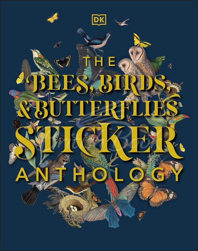 Книга The Bees, Birds, and Butterflies Sticker Anthology зображення