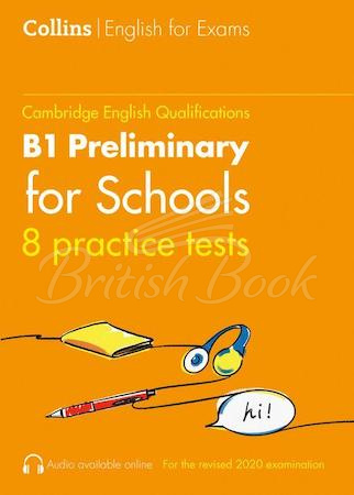 Книга Collins Cambridge English: B1 Preliminary for Schools — 8 Practice Tests (Volume 1) зображення