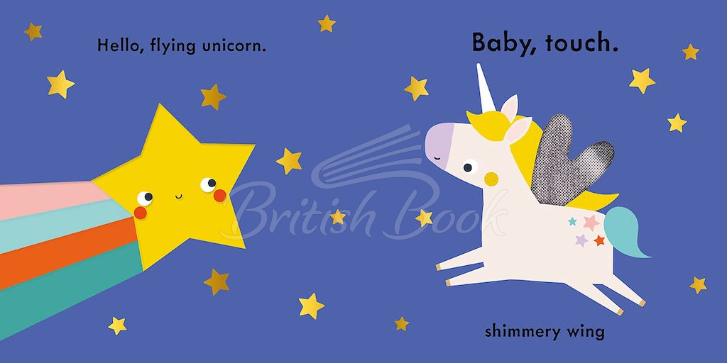 Книга Baby Touch: Unicorns (A Touch-and-Feel Playbook) зображення 1
