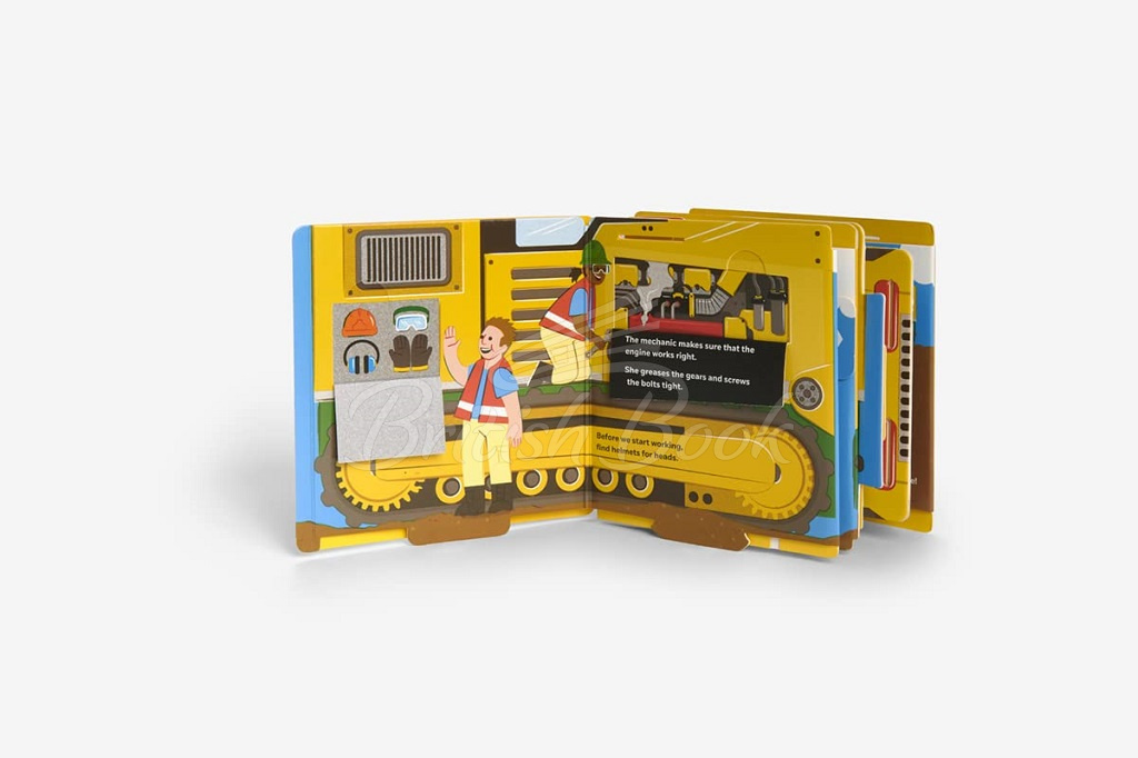 Книга What's Up, Construction Truck? (An Interactive Lift-the-Flap Book) изображение 6
