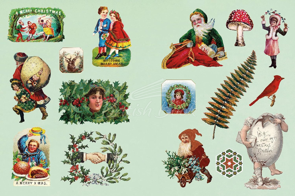 Книга The Antiquarian Sticker Book: Imaginarium зображення 5
