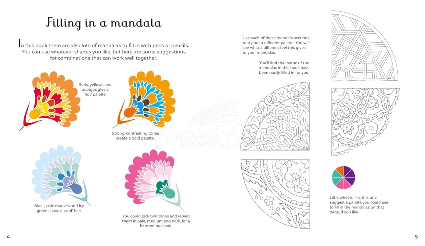 Книга Mandalas to Draw and Colour зображення 4
