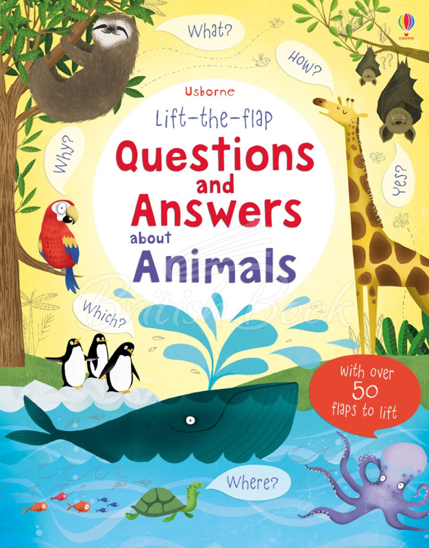 Книга Lift-the-Flap Questions and Answers about Animals зображення