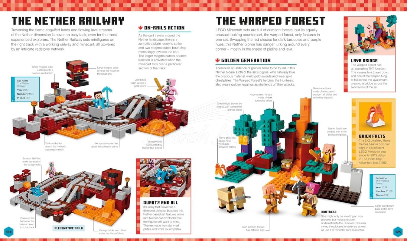 Книга LEGO Minecraft Visual Dictionary изображение 5
