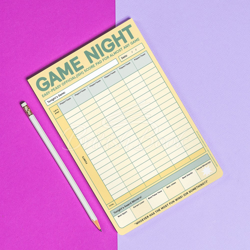 Бумага для заметок Game Night Pad (Pastel Version) изображение 4