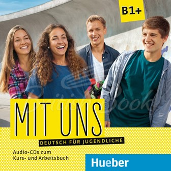 Аудіодиск Mit uns B1+ Audio-CDs zum Kursbuch und Arbeitsbuch зображення