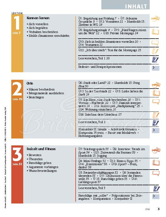 Учебник Themen aktuell 3 Zertifikatsband Kursbuch mit Audio-CDs изображение 1