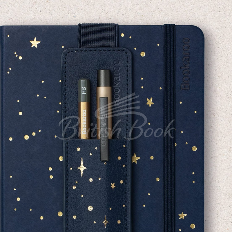 Тримач для ручки Bookaroo Pen Pouch Moon & Stars зображення 2