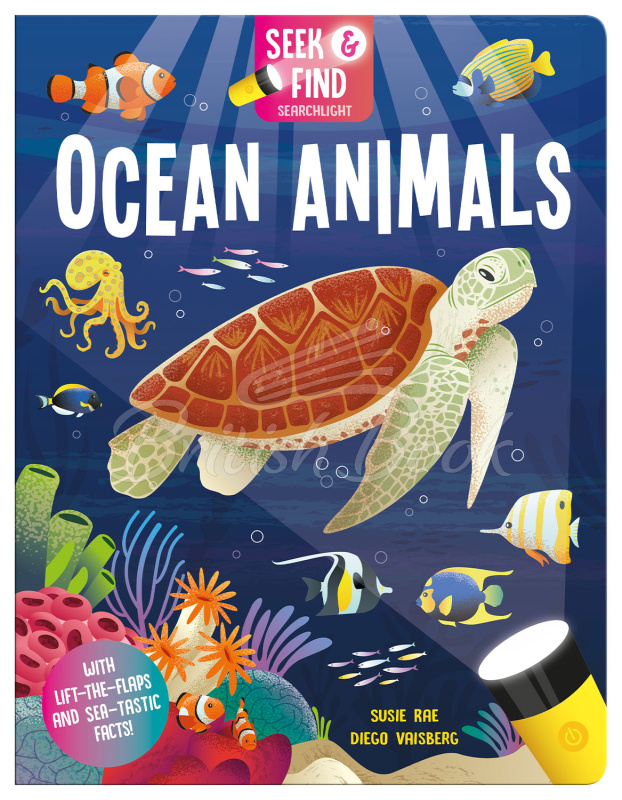 Книга Seek and Find Searchlight: Ocean Animals зображення