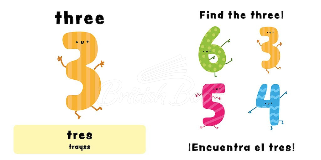 Книга Find and Speak Spanish! Los números – Numbers изображение 1