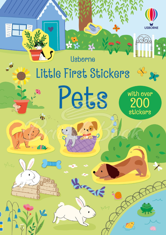 Книга Little First Stickers: Pets зображення