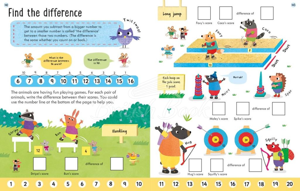 Книга Usborne Workbooks: English and Maths Giant Workbook 5-6 зображення 2