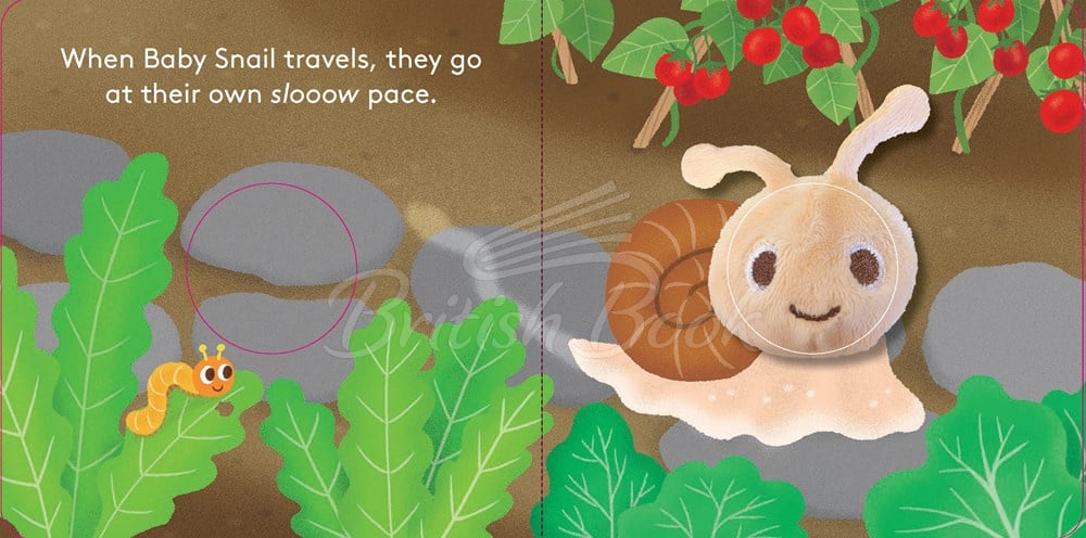 Книга Baby Snail Finger Puppet Book изображение 1