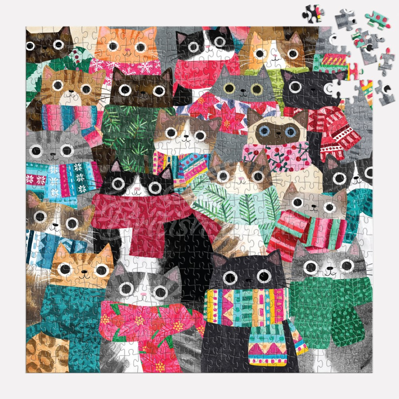 Пазл Wintry Cats 500 Piece Puzzle зображення 3