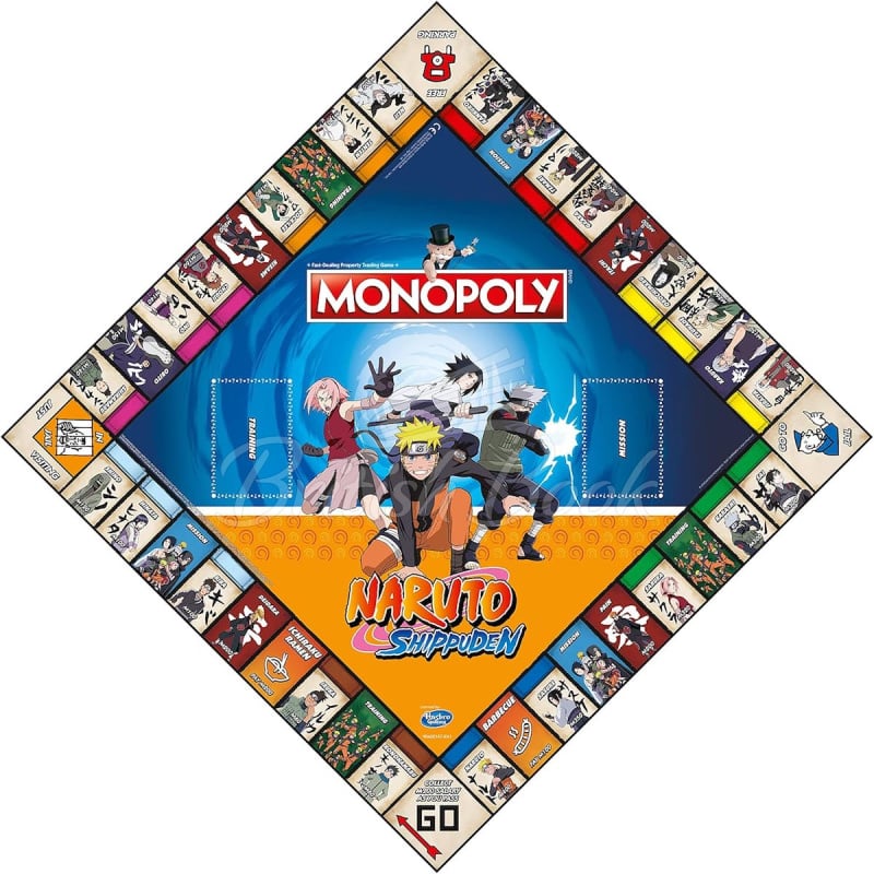 Настільна гра Monopoly Naruto Monopoly зображення 1