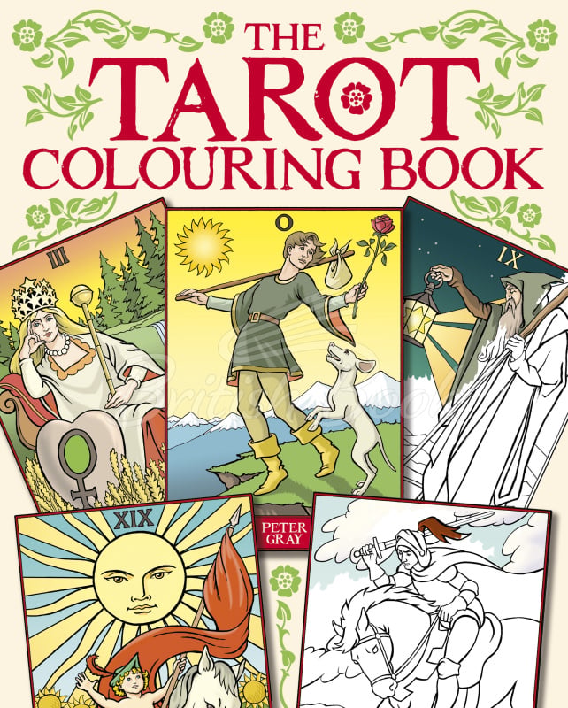 Книга The Tarot Colouring Book изображение
