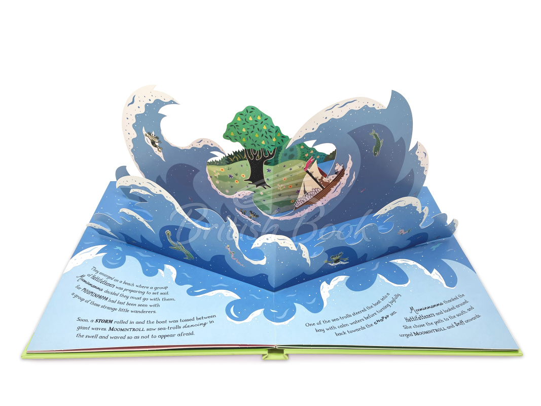 Книга The Moomins Find a Home: A Pop-Up Adventure зображення 1
