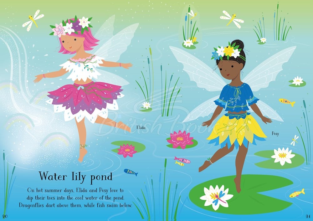 Книга Little Sticker Dolly Dressing: Summertime Fairies зображення 3