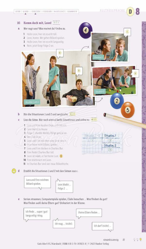 Підручник Gute Idee! A1.2 Kursbuch mit interaktive Version зображення 10