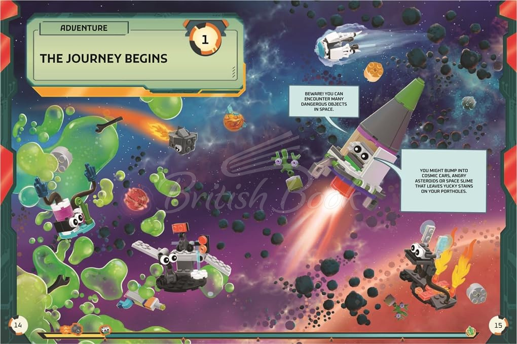 Книга LEGO Books: Build Your Own Story: Space Rescue зображення 3