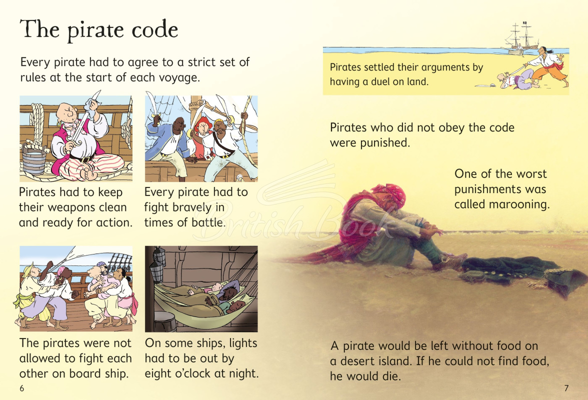 Книга Usborne Beginners Pirates зображення 2