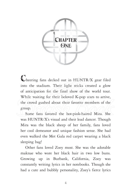 Книга KPop Demon Hunters: The Official Deluxe Junior Novelization зображення 4