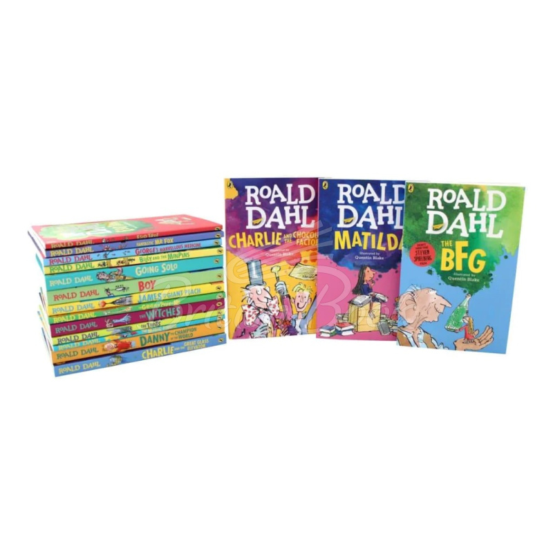 Набір книжок Roald Dahl Collection Box Set (16 Books) зображення 1